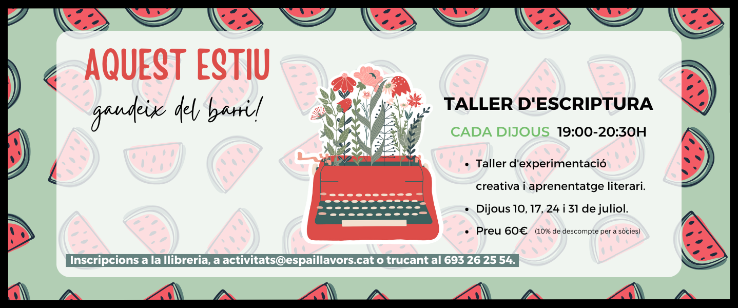 Taller d'escriptura d'estiu