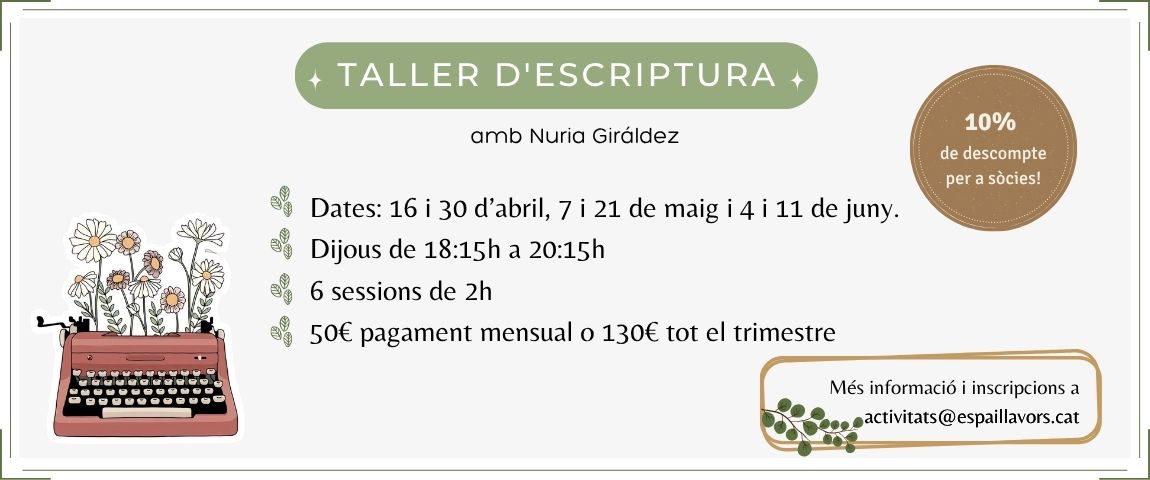Taller d'escriptura