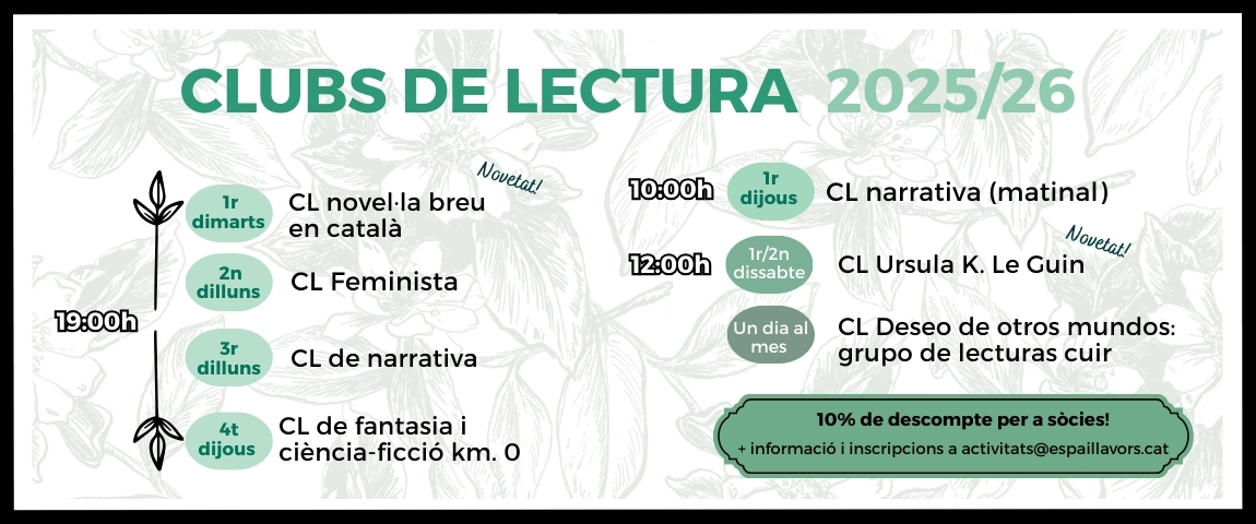 CLUBS DE LECTURA  2025/26