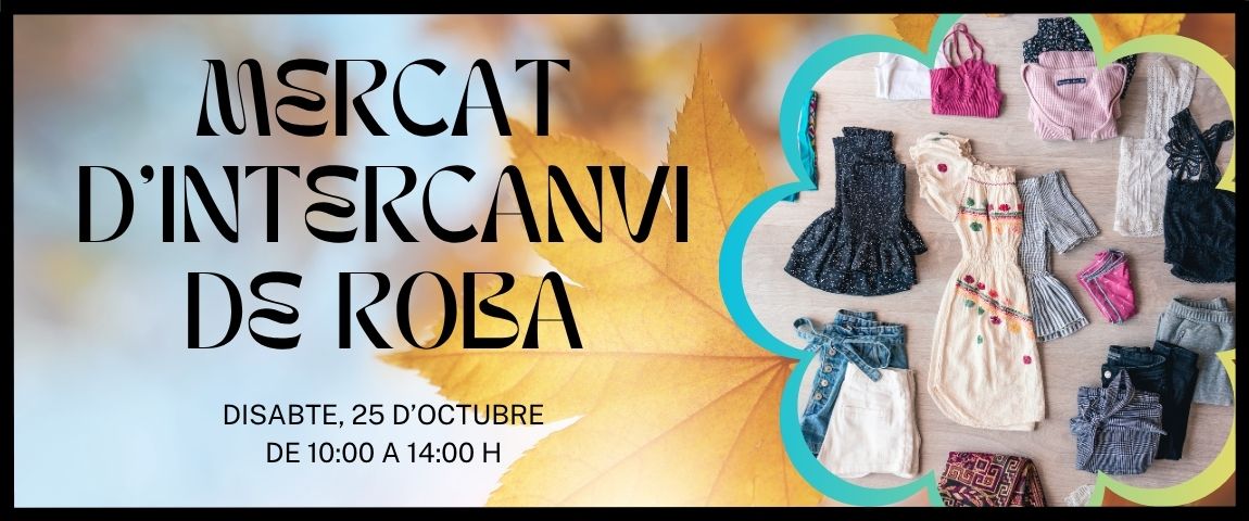 Mercado de intercambio de ropa